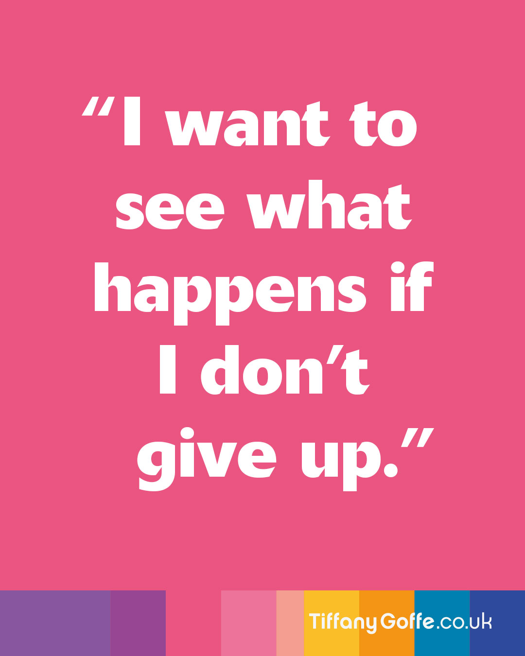 Inspirational quote