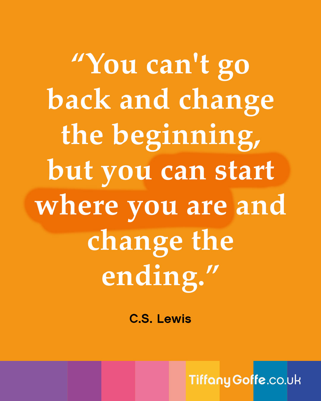 Inspirational quote